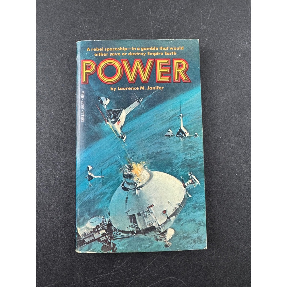 Power by Laurence M‎ Janifer 1974 Dell Book Science Fiction Paperback